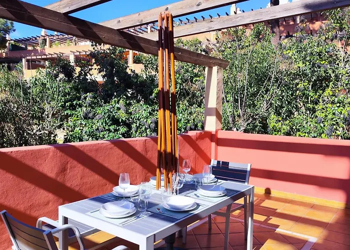 Pinogolf Elviria With Free Parking, Wifi, Pool And Large Terrace Apartament *
