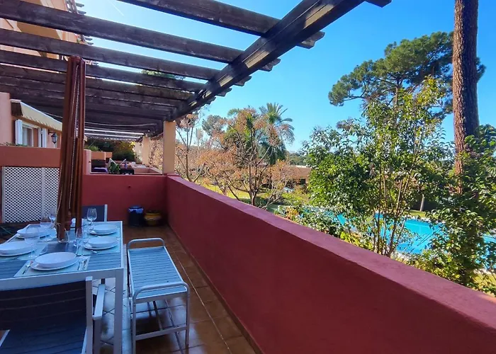 Apartament Pinogolf Elviria With Free Parking, Wifi, Pool And Large Terrace