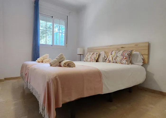 شقة Pinogolf Elviria With Free Parking, Wifi, Pool And Large Terrace *