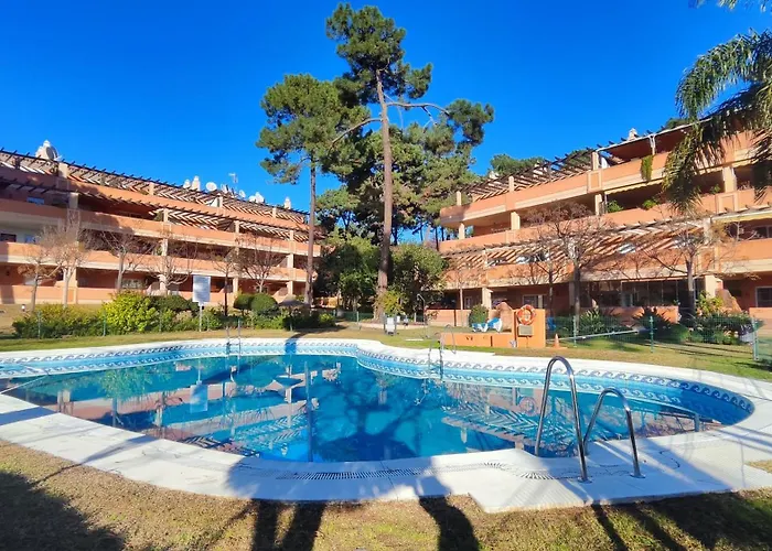 شقة Pinogolf Elviria With Free Parking, Wifi, Pool And Large Terrace